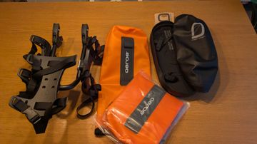 Used Aeroe spider rear rack + 3 bags Cycling Accessories