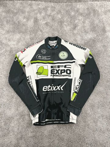 verge veste velo mi-saison homme taille XS - 252634 - Etixx EFC Expo Trek Garmin Cycling Clothing usato