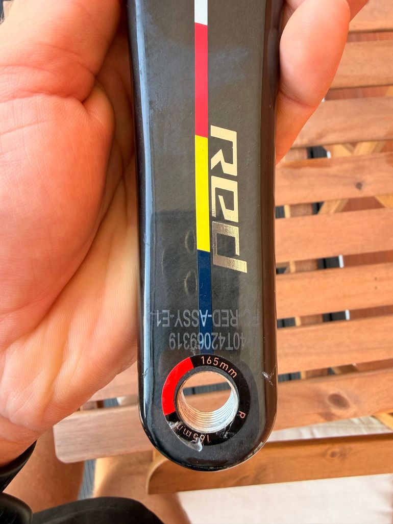 Brugt Sram Red AXS E1 Crank Team Edition 2025 bike — billede 3 af 6