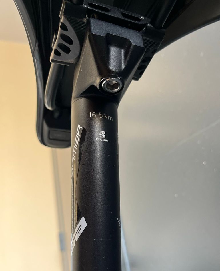 Brugt Fsa Gossamer Seatpost bike — billede 5 af 6