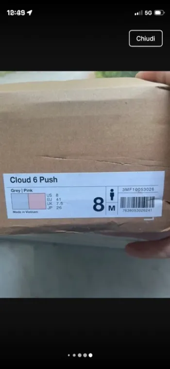 On Running On Cloud 6 Push bike d'occasion — image 7 sur 7