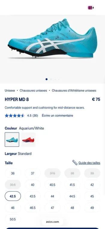 Hyper MD8 Running Shoes d'occasion