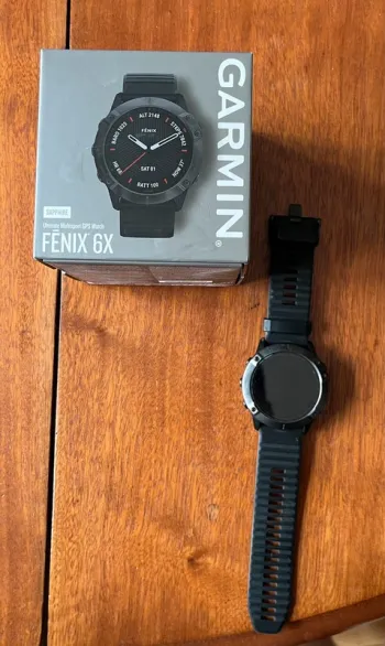 Used Garmin Fenix 6X Sapphire Electronics