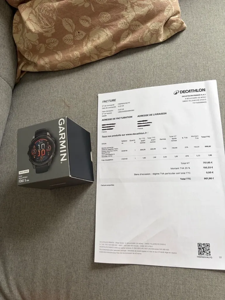 Used Garmin Fenix 8 bike — image 4 of 4