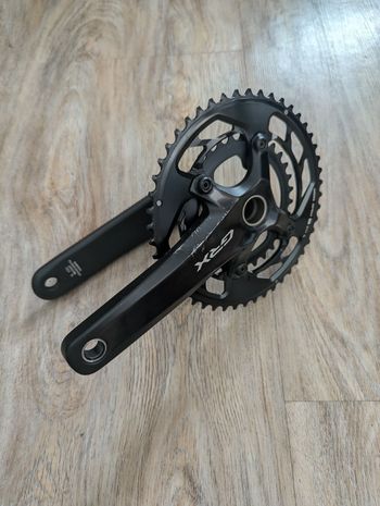 Käytetty Shimano GRX FC-RX820-2 172.5mm 2026 Drivetrain & Pedals