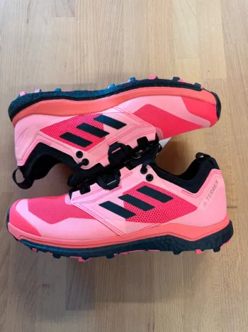 Used Orange Terrex Agravic XT Running Shoes