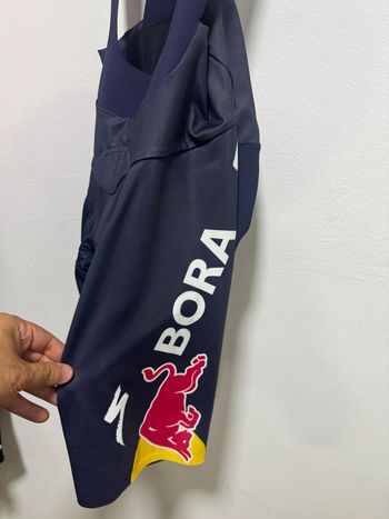 Red Bull Gabba Jacket and Bib Shorts Set 2025 Cycling Clothing usato