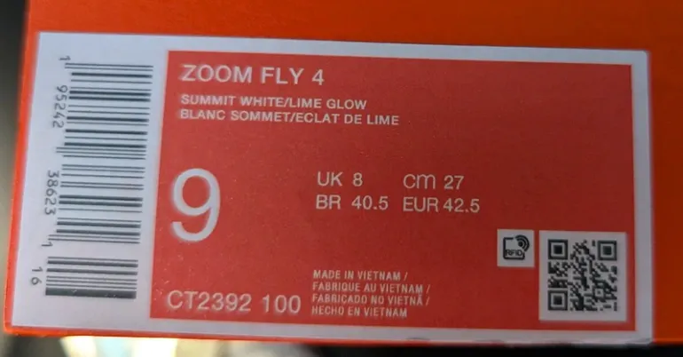 Used Nike Zoom Fly 4 bike — image 7 of 7