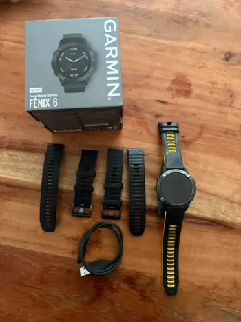 Used Garmin Fenix 6 Saphire bike — image 6 of 7