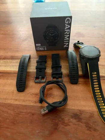 Used Garmin Fenix 6 Saphire Electronics
