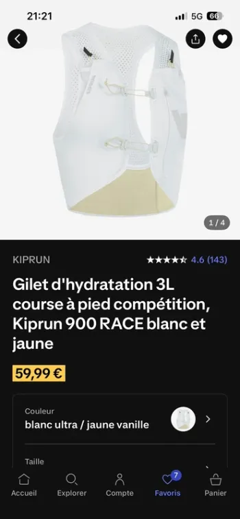 Tweedehands Decathlon Kiprun 900 RACE Running Accessories