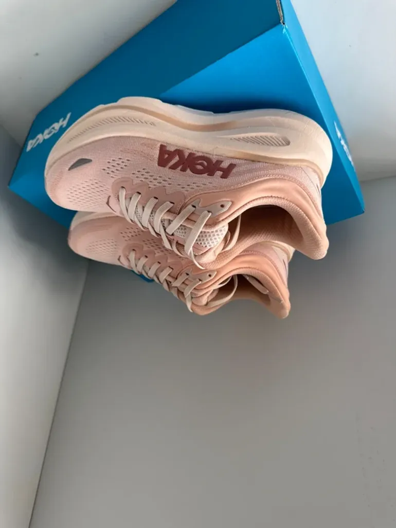 Used Hoka Chaussures roses taille 40 bike — image 5 of 5