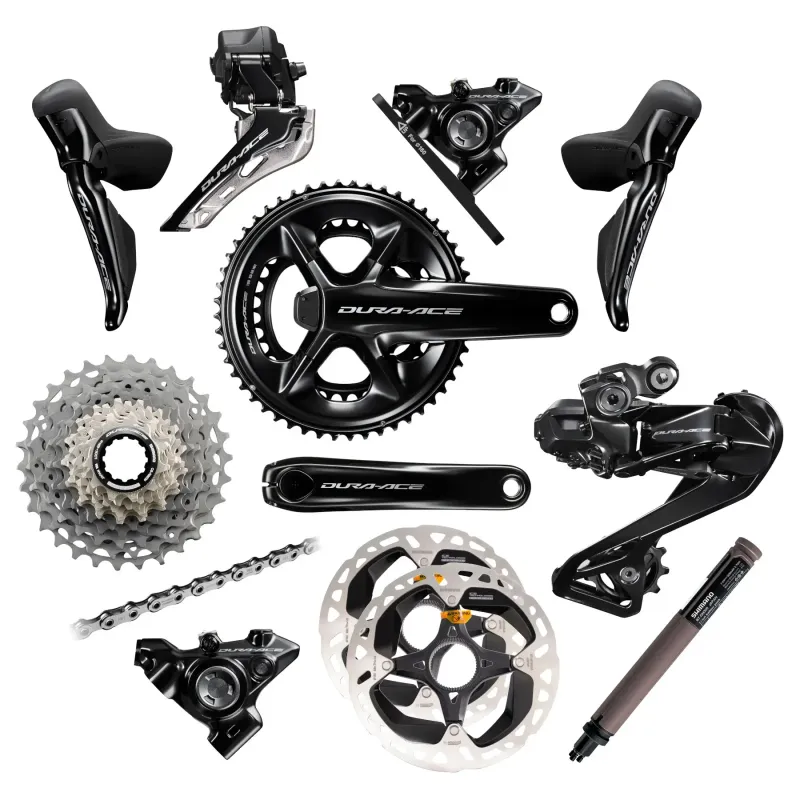 Gebrauchtes Shimano DURA ACE R9270 DI2 - POWERMETER 2026 Drivetrain & Pedals