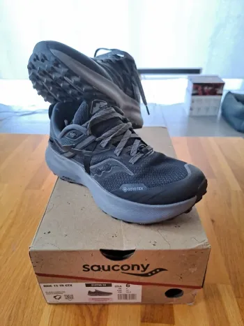 Used Saucony Ride 15 TR GTX Running Shoes