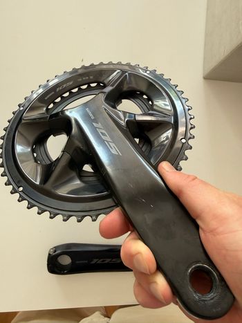 Used Shimano 105 FC-R7100 2024 Drivetrain & Pedals