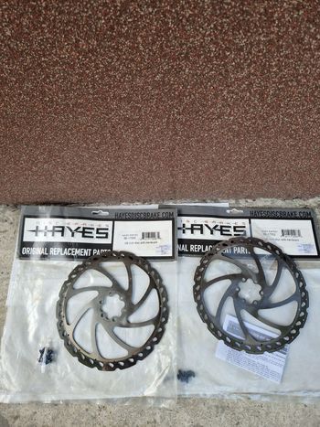 Used Hayes V8 Brake Rotors Brakes