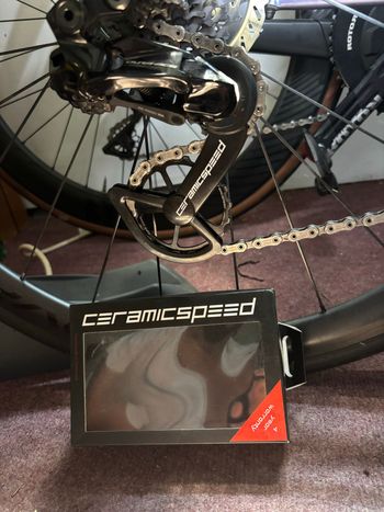 Używany Ceramicspeed OSPW Derailleur Cage System Drivetrain & Pedals
