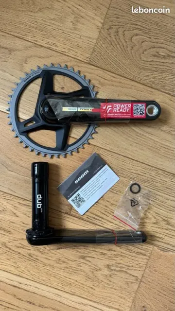 Used Sram Pédalier Force 1 42t Wide 172.5mm Drivetrain & Pedals