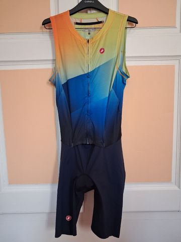 Brugt Castelli RossoCorsa Trisuit 2025 Cycling Clothing