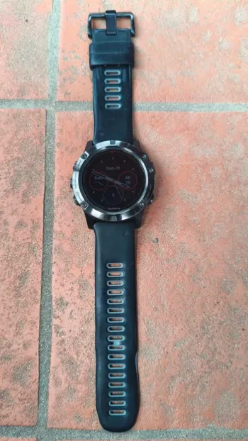 Used Garmin Fenix 5X Sapphire bike — image 2 of 12