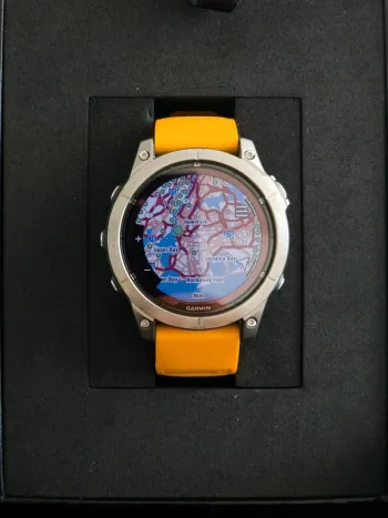 Used Garmin Fenix 7 PRO Sapphire Solar bike — image 5 of 7