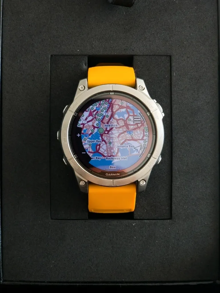 Used Garmin Fenix 7 PRO Sapphire Solar bike — image 5 of 7