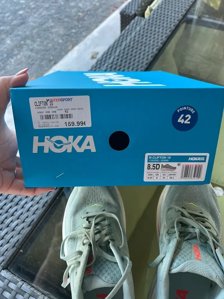 Hoka Clifton 10 bike d'occasion — image 7 sur 7