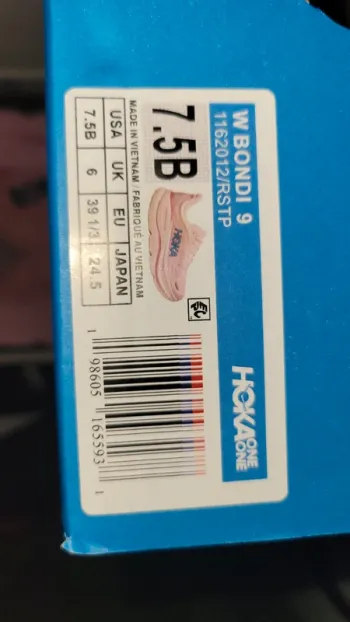 Used Hoka Basket de run roses Running Shoes