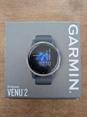 Used Garmin Venu 2 GPS Smartwatch bike — image 2 of 2