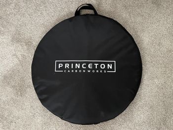 Used Princeton CarbonWorks Chrome Silver Mach 7580 TSV2 Disc Brake Front Wheel bike — image 4 of 24