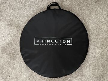 Used Princeton CarbonWorks Chrome Silver Mach 7580 TSV2 Disc Brake Front Wheel bike — image 4 of 25