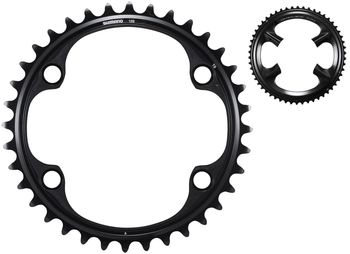 Używany Shimano Dura-Ace FC-R9200 Chainrings 50/34 2026 Drivetrain & Pedals