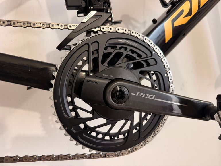 Brugt Sram RED AXS E1 2X12 Disc Powermeter 2026 bike — billede 2 af 12