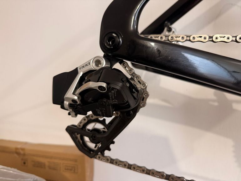 Brugt Sram RED AXS E1 2X12 Disc Powermeter 2026 bike — billede 3 af 12