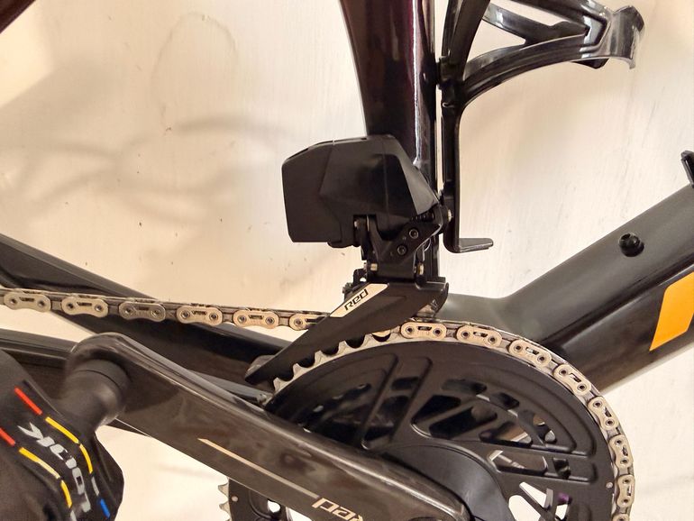 Brugt Sram RED AXS E1 2X12 Disc Powermeter 2026 bike — billede 5 af 12