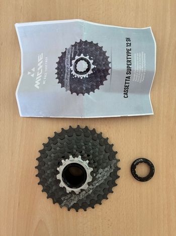 Miche Supertype 12v 11-32 SH Drivetrain & Pedals de segunda mano