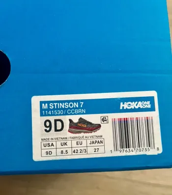 Used Hoka Stinson 7 Running Shoes