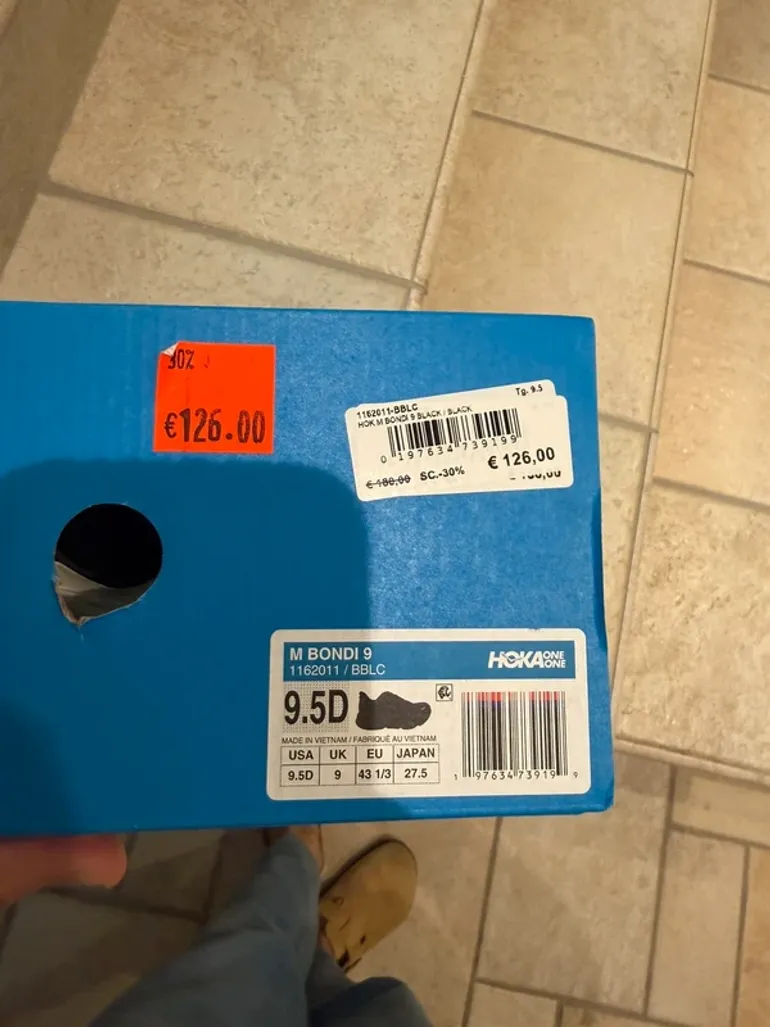 Used Hoka Bondi 9 bike — image 9 of 9