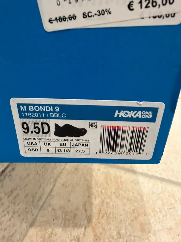 Used Hoka Bondi 9 bike — image 3 of 9