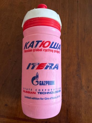 Elite Katusha Giro Water Bottle 2010 Cycling Accessories d'occasion