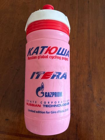 Elite Katusha Giro Water Bottle 2010 Cycling Accessories usato