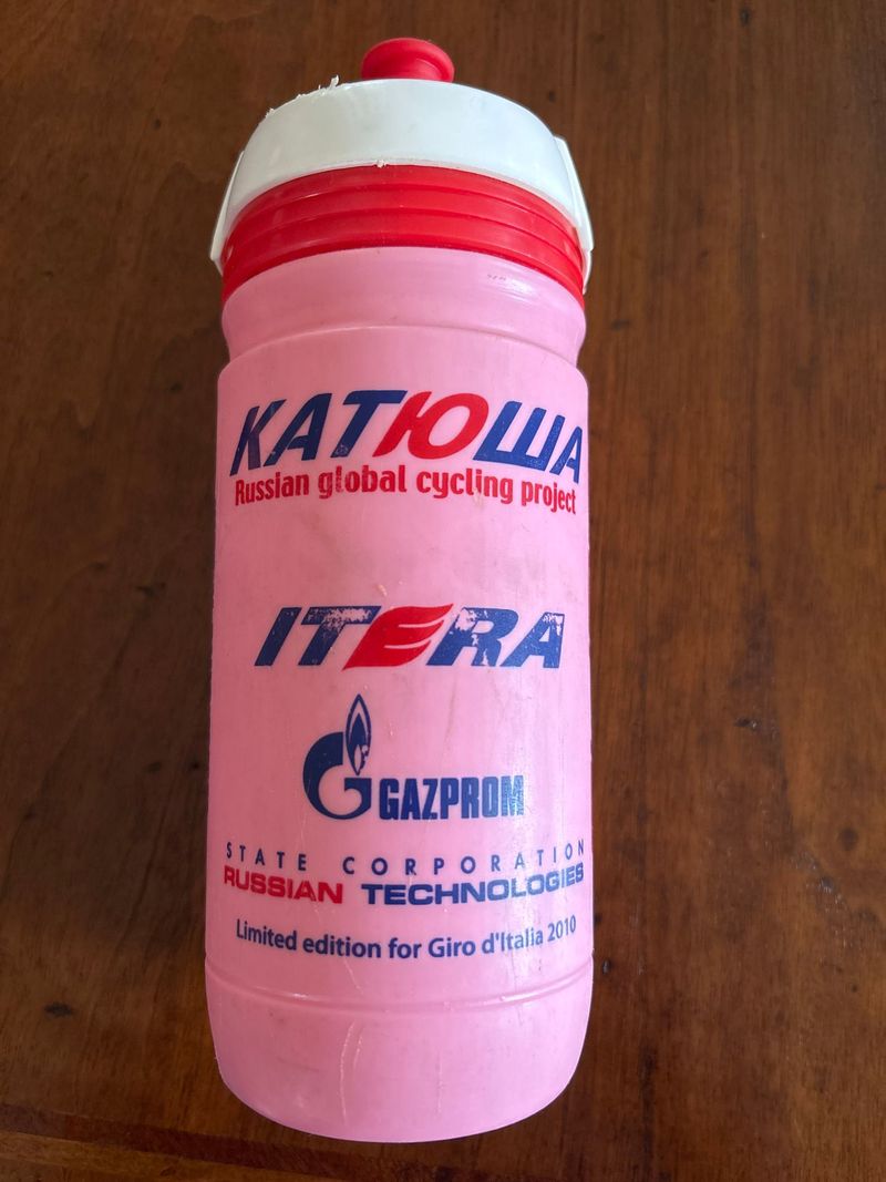 Used Elite Katusha Giro Water Bottle 2010 Cycling Accessories