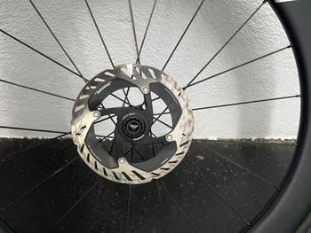 Brugt Vision Metron 60SL Silver Edition Wheels 2025 bike — billede 9 af 10