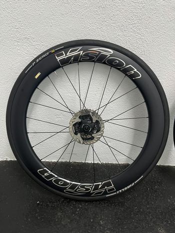 Brugt Vision Metron 60SL Silver Edition Wheels 2025 bike — billede 6 af 10