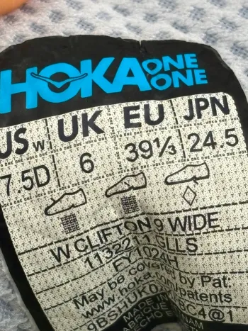 Used Hoka Clifton 9 bike — image 10 of 10