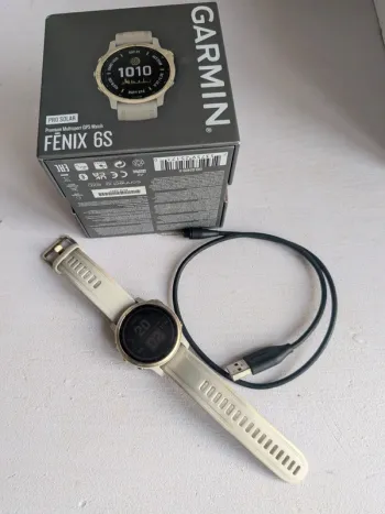 Used Garmin Fenix 6S Pro Solar Electronics