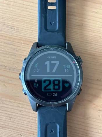 Gebrauchtes Garmin fenix 7s sapphire solar bike — Bild 2 von 6