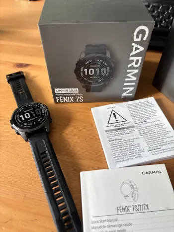 Gebrauchtes Garmin fenix 7s sapphire solar bike — Bild 6 von 6