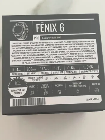 Gebrauchtes Garmin fenix 6 PRO bike — Bild 9 von 10