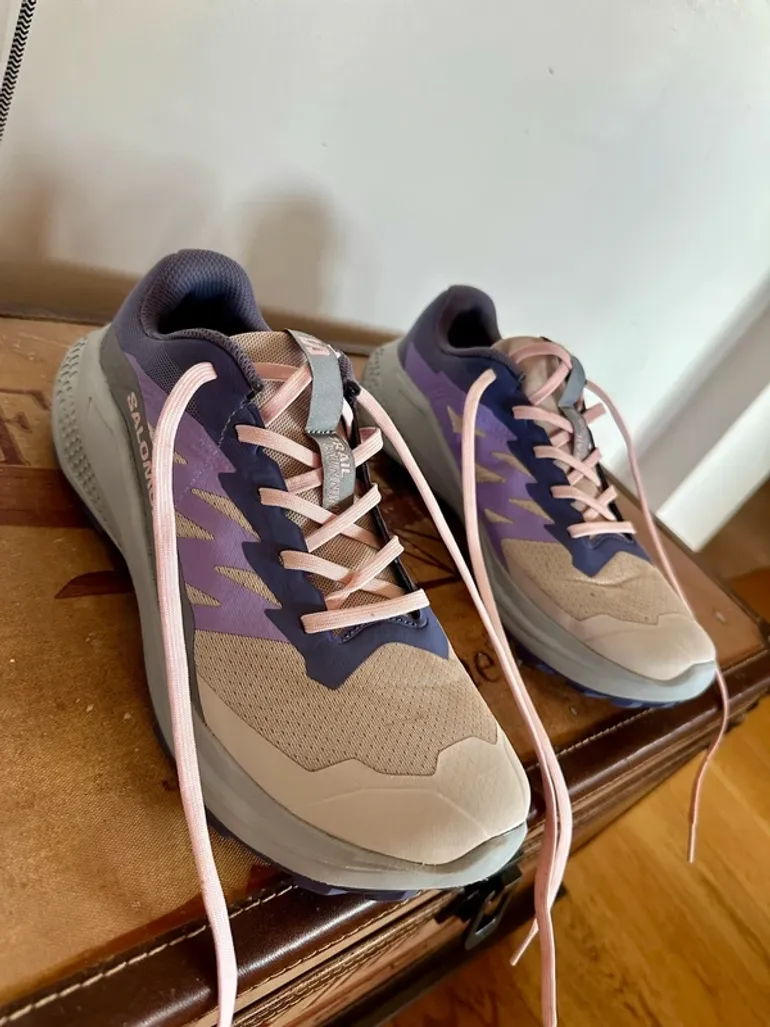 Used Salomon trail running shoes bike — image 3 of 6